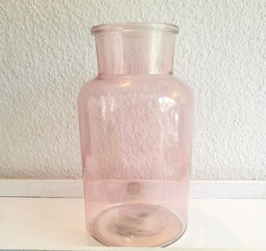 Vase "Big Bottle", Pastell rosa, 26 cm