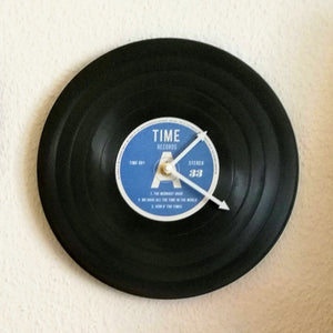 Uhr "Vinyl", 29 cm