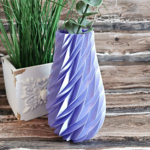 Vase "Modern" violett metallic, 20 cm 🖐