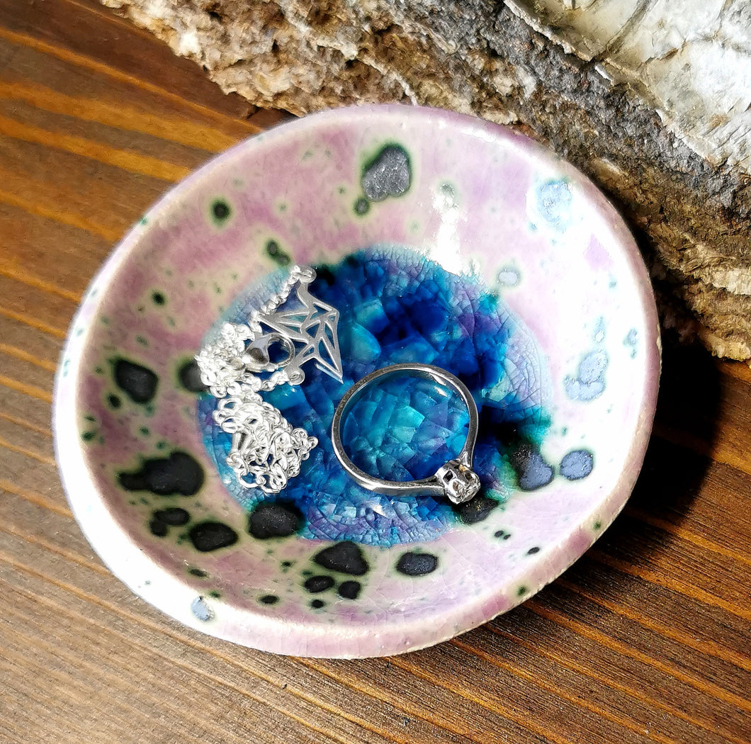 Schale Natur/rosa/blau ∅ ca. 8 cm 🖐