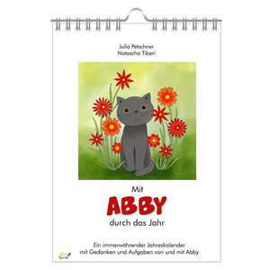 Kalender "Mit Abby durch das Jahr"