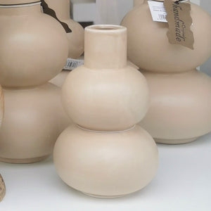 Vase beige 12,7 cm